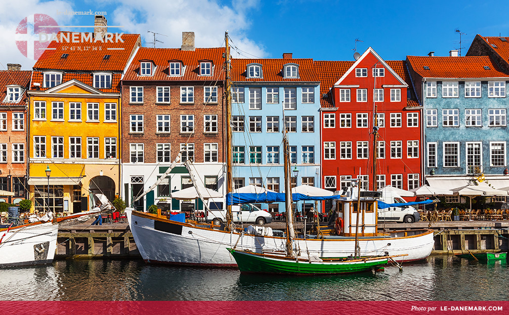 Bâtiments sur Nyhavn à Copenhague