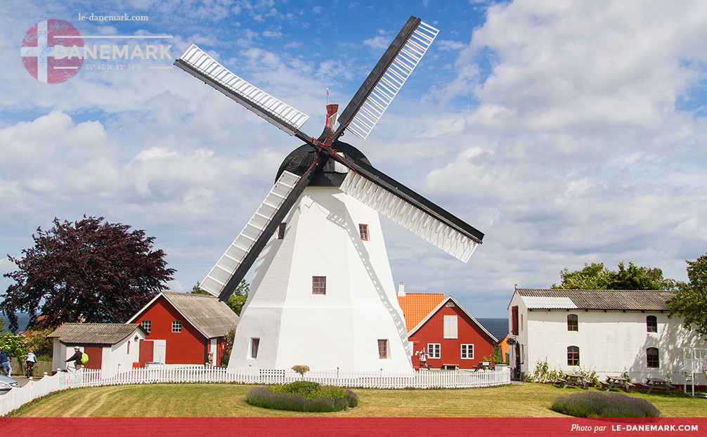 Moulin à vent Arsdale à Bornholm