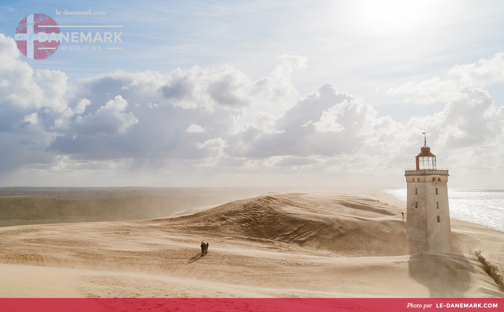 Phare Rubjerg Knude dans le Jutland du Nord