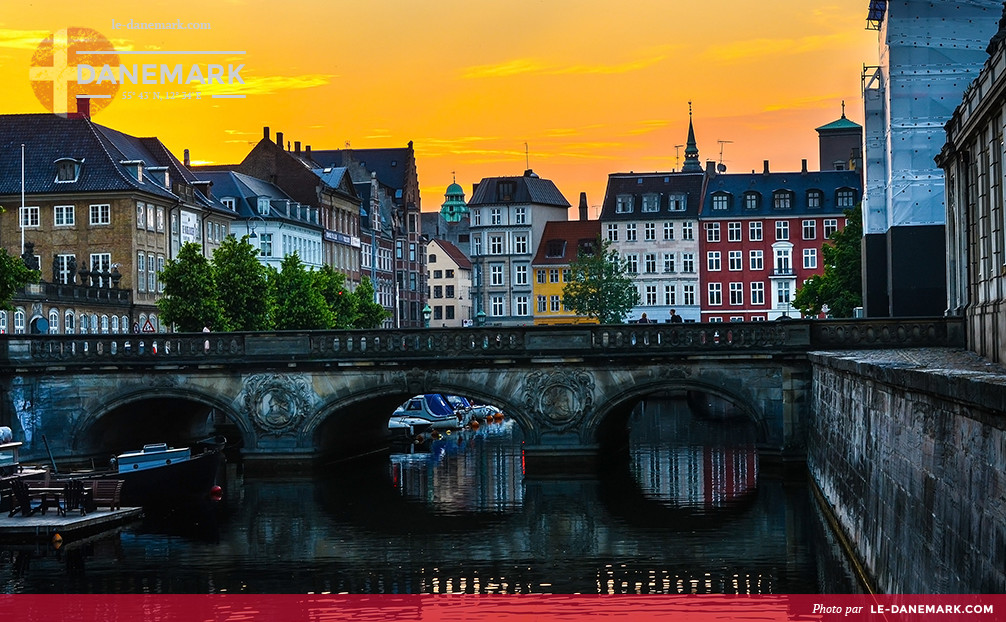 Pont de marbre à Copenhague