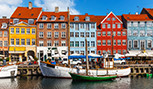 Bâtiments sur Nyhavn à Copenhague